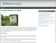 Tablet Screenshot of billbloom.com